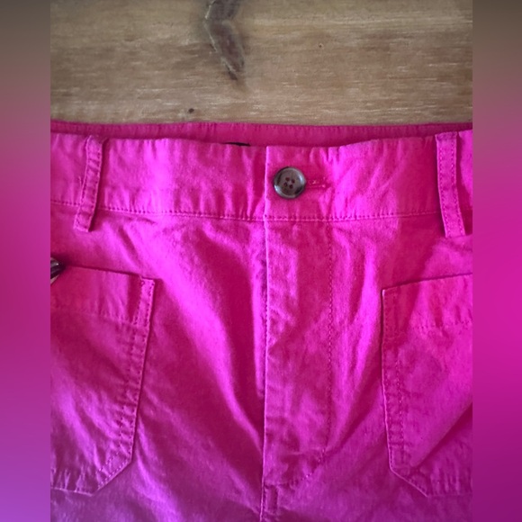 J Crew pink high-rise patch-pocket wide-leg pant size 28 - Picture 7 of 10